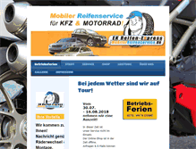 Tablet Screenshot of mobilerreifenservice.de